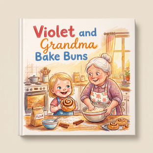 Violet and Grandma Bake Buns