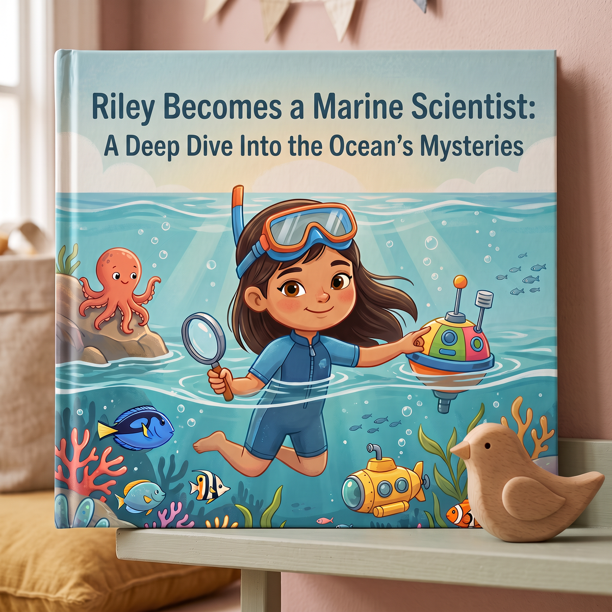 Image of “Riley Becomes a Marine Scientist: A Deep Dive Into the Ocean's Mysteries”
