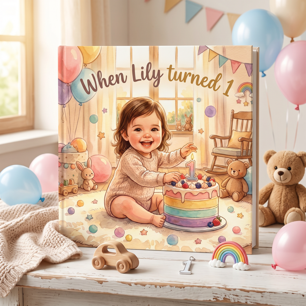 Image of “When Lily turned 1”