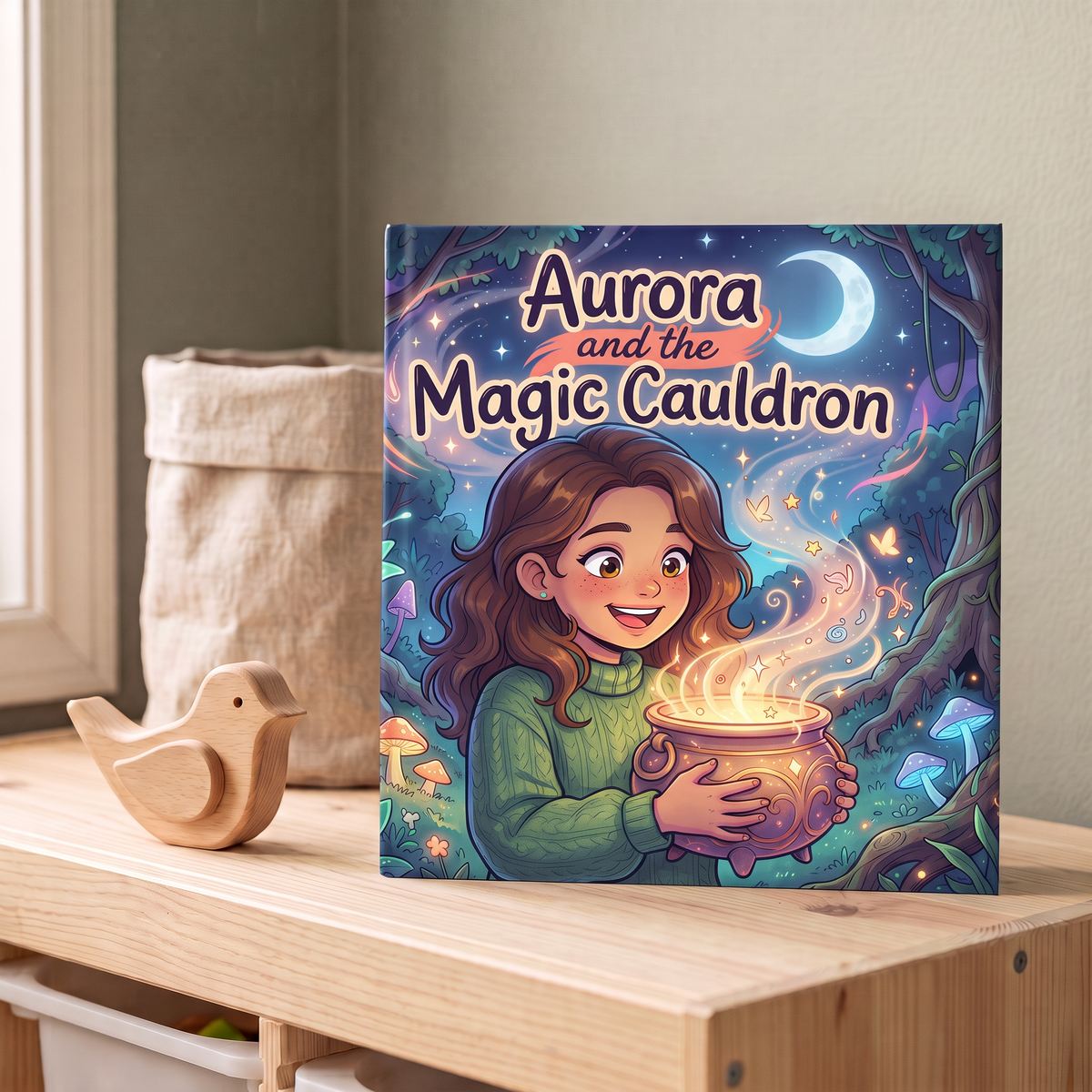 Image of “Aurora and the Magic Cauldron”