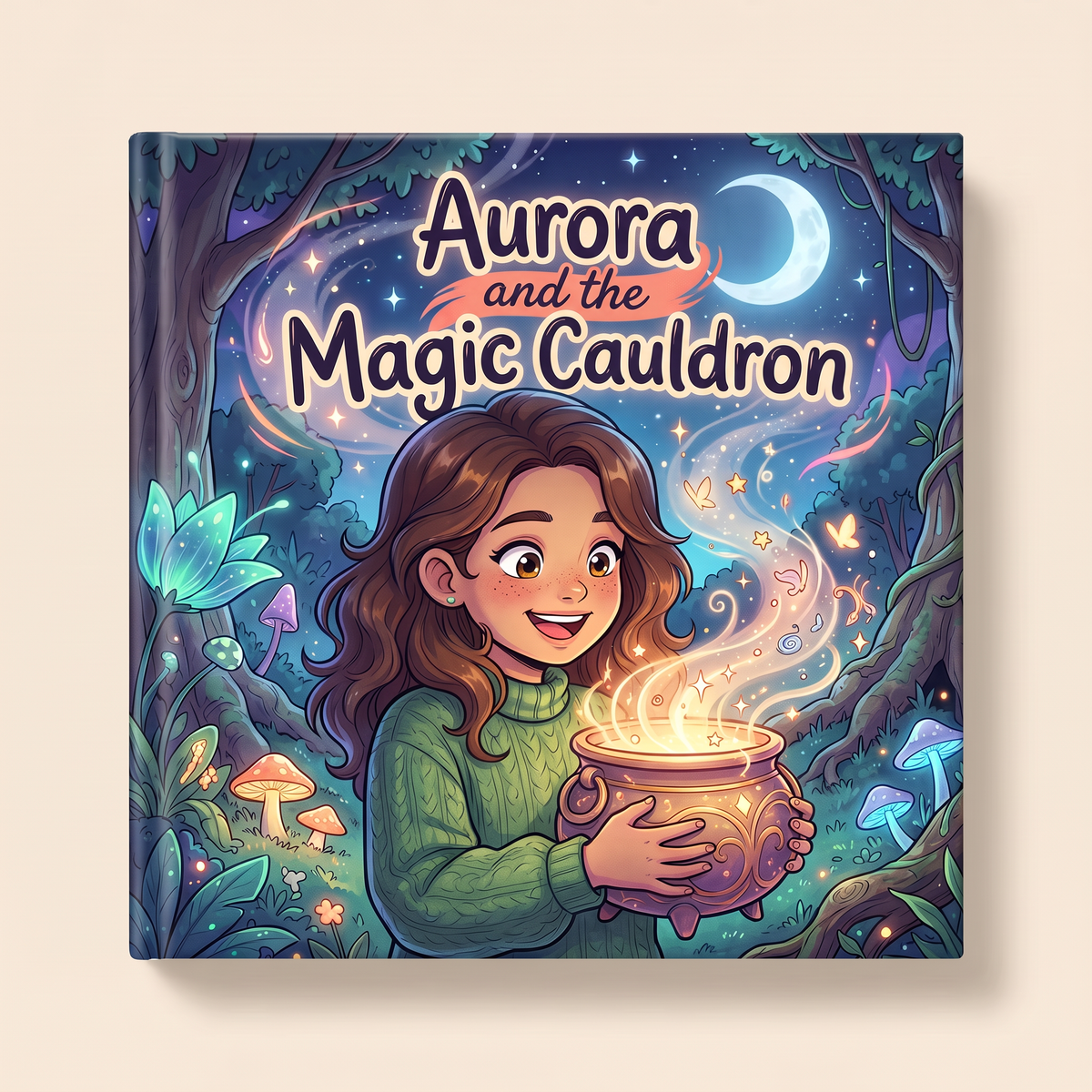 Image of “Aurora and the Magic Cauldron”