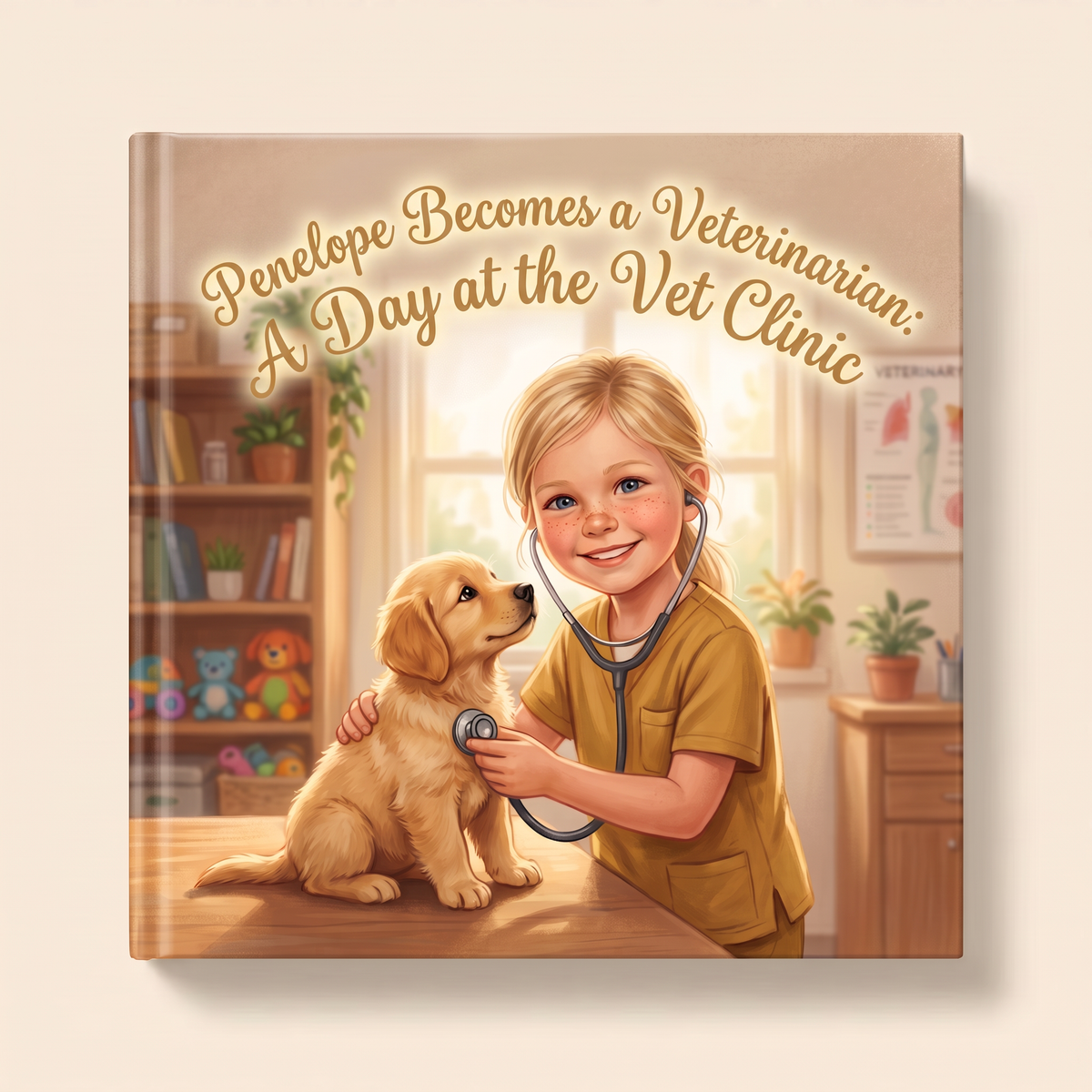 Image of “Penelope Becomes a Veterinarian: A Day at the Vet Clinic”
