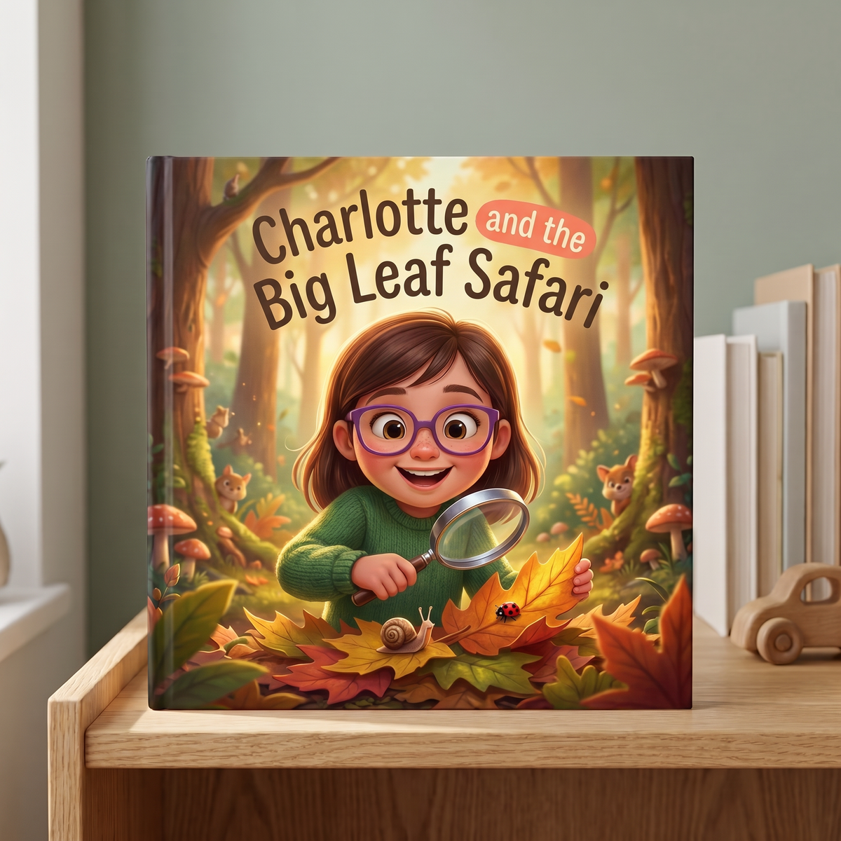 Image of “Charlotte and the Big Leaf Safari”