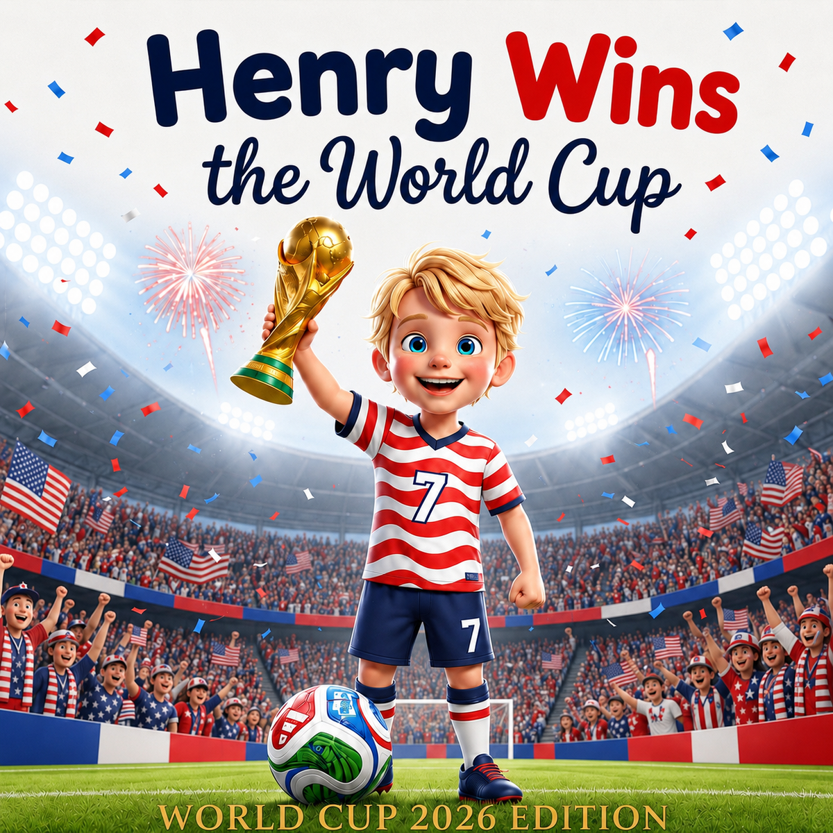 Front cover of “Henry Wins the World Cup”