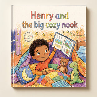 Henry and the big cozy nook