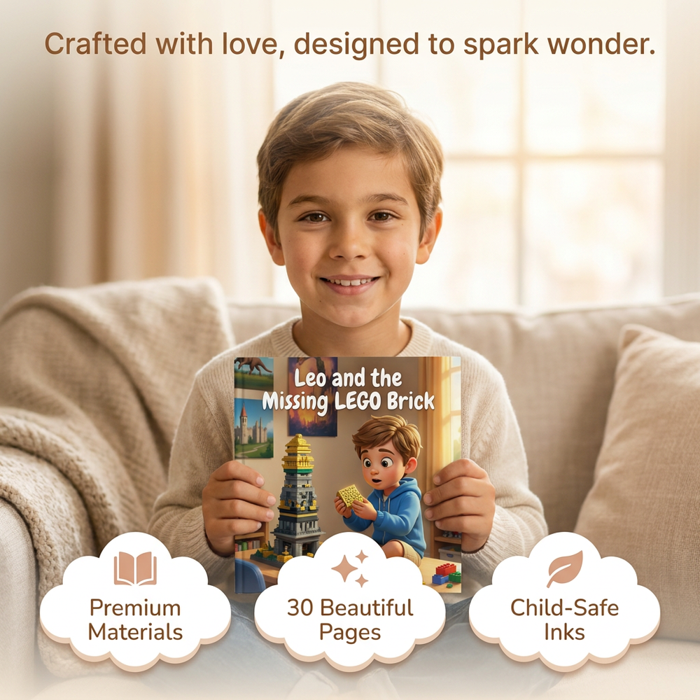 Personalized Treasure Hunt Adventure Book, Custom Name Mystery Story, Child's Keepsake Gift — cozy reading moment with mom