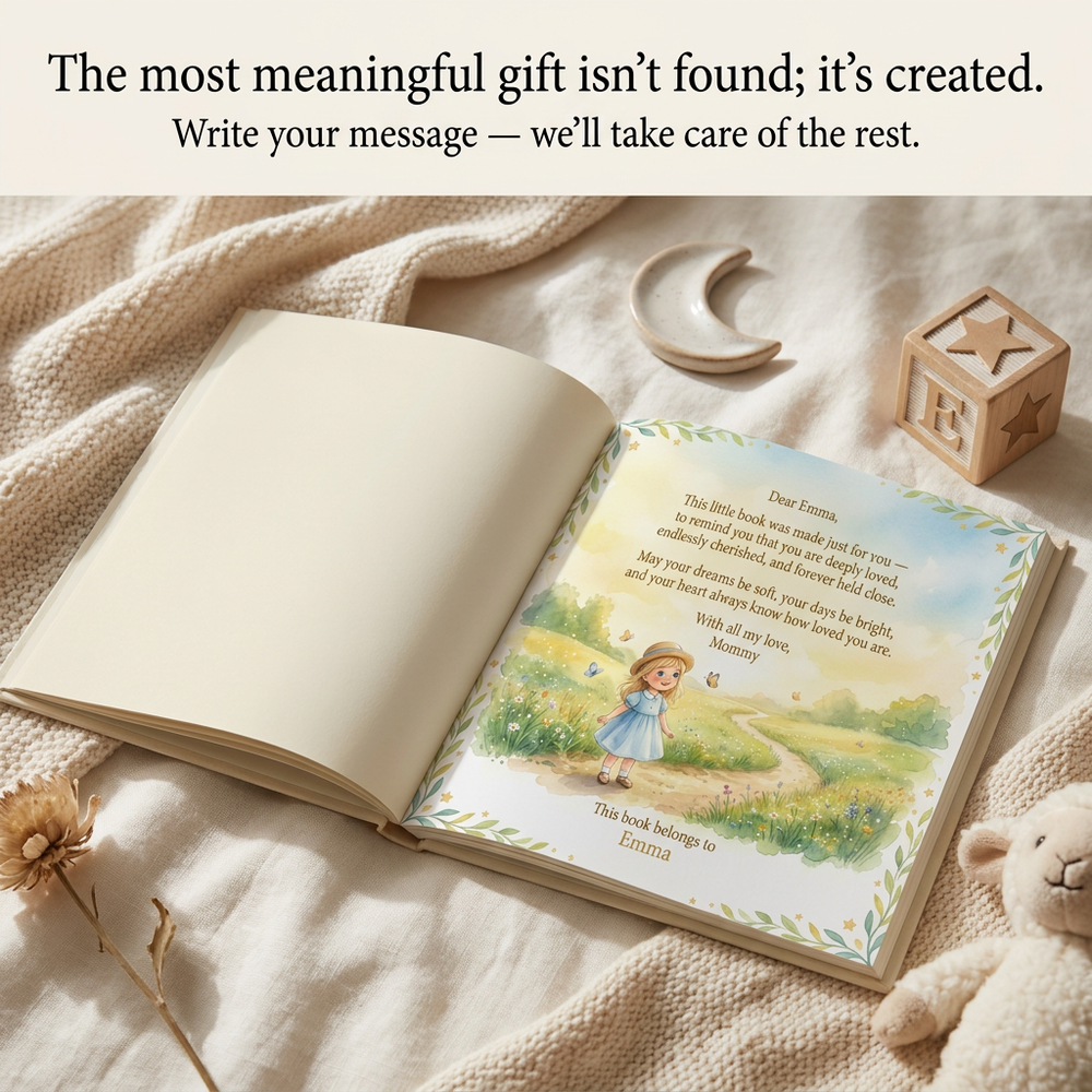 Personalized Horse Adventure Story Book, Custom Name Keepsake for Kids, Unique Childhood Gift — dedication page