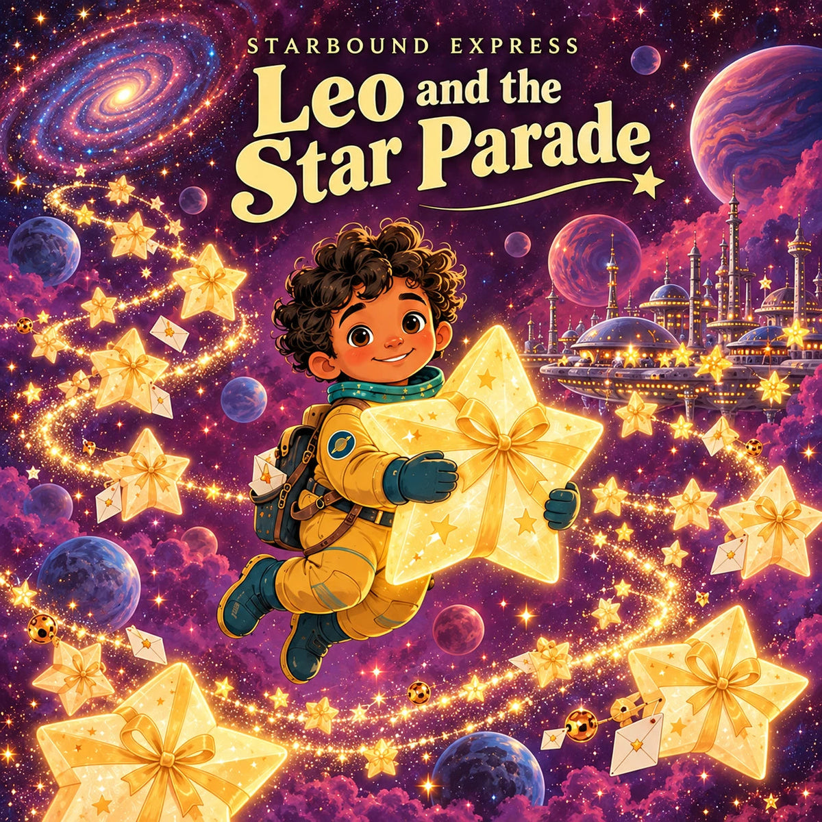 Leo and the Star Parade — Starbound Express square book cover
