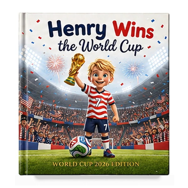 Medium softcover personalized storybook