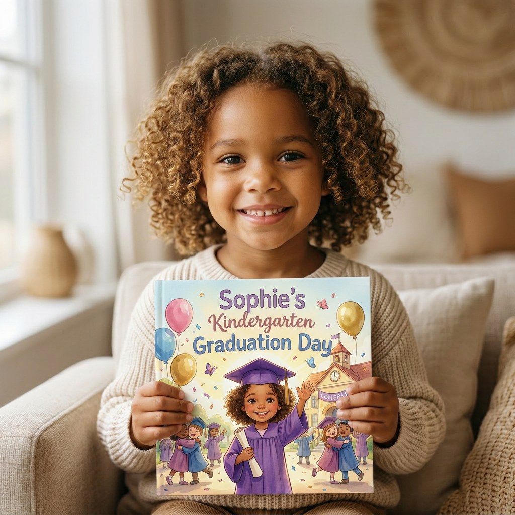 Kindergarten graduation personalized book