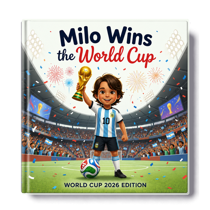 Argentina personalized World Cup book cover