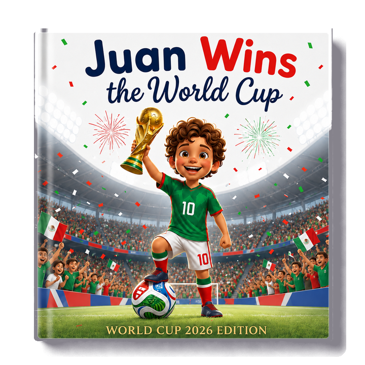 Mexico personalized World Cup book cover